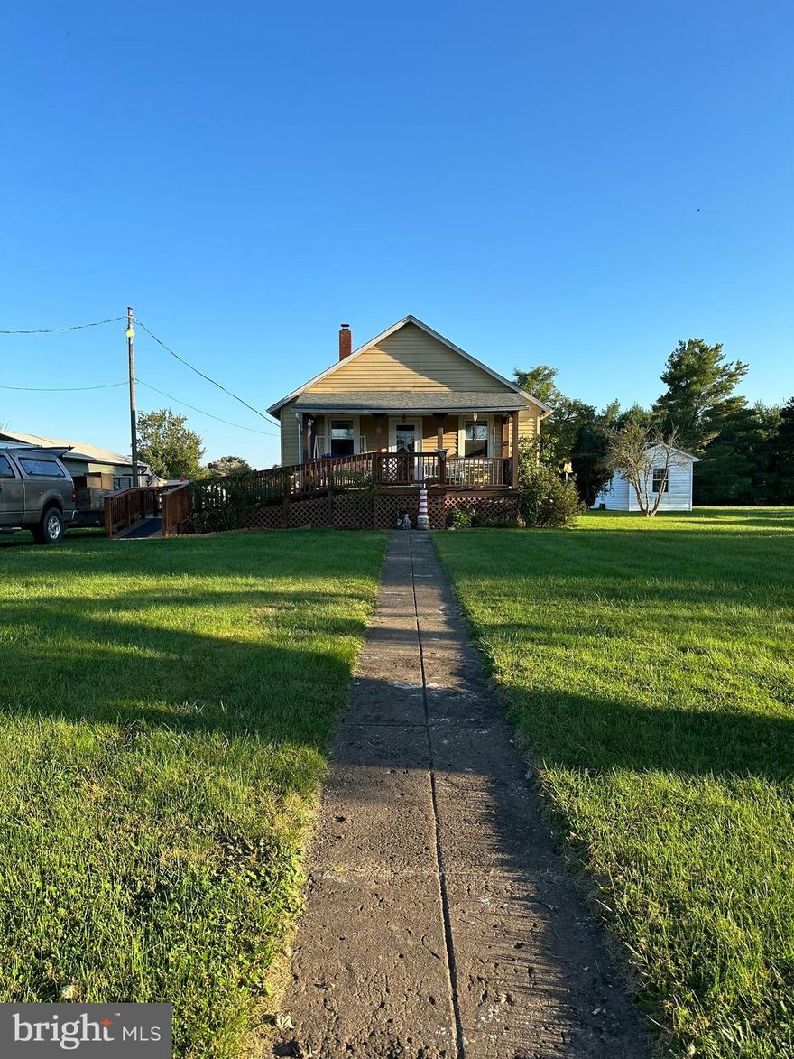Adorable 2 bedroom 1 bath ranch home on almost 1/2 acres in Unionville available immediately! Fully fenced back yard allows you to have your family or pets to enjoy themselves. Shed conveys in backyard for extra storage needs. Front porch, side deck to relax. Handicap accessible ramp conveys.