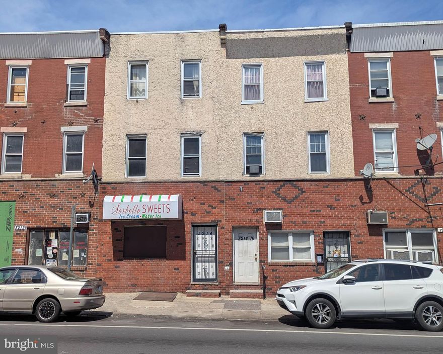 Mix-use building in a upcoming area! 8 residential units, 1 store front and 1 office. It is a prime value-add opportunity for investors seeking entry into Philadelphia’s growing multifamily and mixed-use market.
Located along the rapidly evolving Frankford Avenue corridor, this property offers strong potential for conversion into a mixed-use asset with ground-floor commercial and residential units above (buyer to verify zoning and permitted uses). The existing structure provides a blank canvas for redevelopment, allowing investors to design an income-producing property tailored to current market demand.
The surrounding area continues to see steady growth, with nearby development activity and increasing rental demand driving long-term appreciation. This location benefits from strong visibility, public transit access, and proximity to Fishtown, making it attractive to both residential tenants and small business operators.
Ideal for investors looking to execute a value-add strategy, create long-term cash flow, or establish a foothold in an emerging submarket.
Four units are rented, two more units are recently rehabbed and waiting for new tenants. Units are offering modern laminate flooring, fresh paint, separate kitchen with oak cabinets and plenty of storage.