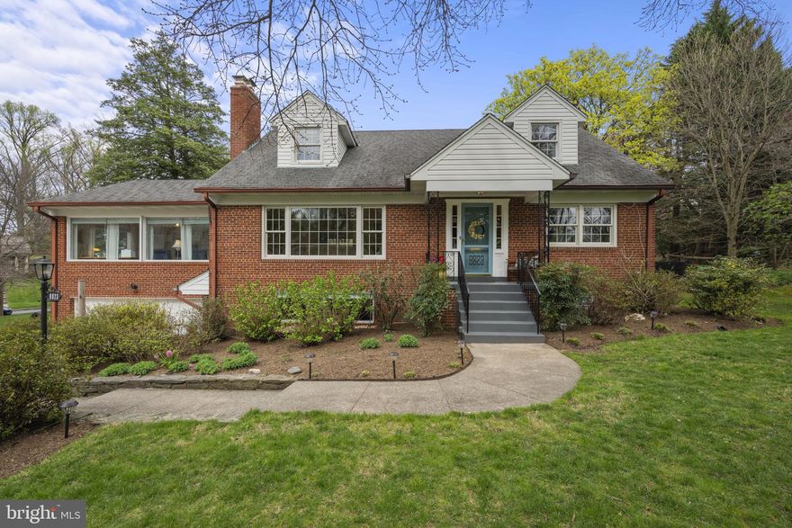 Welcome to this home, boasting 4,000 SF of living space on a charming corner lot in the highly desirable neighborhood of Rock Creek Hills in South Kensington. This home offers four bedrooms, an office/gym, four full bathrooms, and many upgrades, including updated stainless steel appliances, two fully renovated bathrooms, and much more.  This serene and convenient neighborhood is less than a mile from the Town of Kensington, which offers a historic street filled with shops and restaurants, Babycat Brewery, Old Town Market, and much more.  It is moments away from Kensington Cabin Park, NIH, Walter Reed, Downtown Bethesda, I-495, I-270, and the Kensington Marc Station and offers access to some of the area's top-rated K-12 schools. This home is also in bounds for the North Chevy Chase Swimming Pool, a neighborhood-only pool club offering tennis and swimming.  If you want access to trails and nature, the neighborhood is next to Rock Creek Park, which offers over 30 miles of biking/walking trails.

As you enter, you'll be greeted by a spacious and inviting living room featuring built-ins and a lovely wood-burning fireplace that provides access to a spacious home office or additional family room. The expansive dining room is adorned with large windows that frame picturesque views of the lush backyard. Step through the formal dining room to the large attached screened-in porch, where you can savor the beauty of the outdoors. The kitchen showcases ample storage, stainless steel appliances, and a cozy breakfast nook. On this level, you'll discover a convenient entry-level bedroom and a renovated full bathroom, perfect for guests or an in-law suite. 

The upper level features a spacious bedroom with an ensuite bathroom and balcony, offering a private retreat. Additionally, there are two more bedrooms and a full bathroom in the hallway, providing comfort and convenience for all. The expansive walk-out basement features a cozy fireplace and a stylish wet bar, creating the ultimate space for entertainment and relaxation. Completing this level is a newly renovated full bathroom, gym/office space, laundry, and storage.  The attached 2-car garage with a circular driveway ensures ample parking space and a seamless arrival and departure experience for you and your guests.