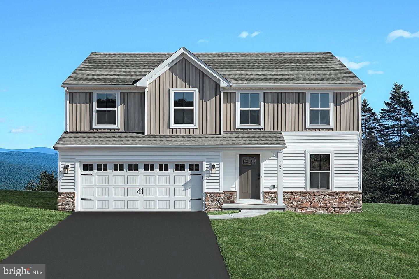 All that's left to do is put your decorative spin on this Black Cherry model from Berks Homes, and it can be yours! This 4 bedroom 2.5 bath home is situated at the end of a quiet cul de sac in a well established neighborhood within Pottsgrove SD. This home features a walk out basement, a well appointed kitchen, a second floor laundry, primary suite and owners bath, walk in closets, and the opportunity to design it yourself with several upgrades and design choices available. Enjoy the perks of a brand new home without the delays of engineering and red tape. Everything has been done and is ready to roll!
Model and floorplan cannot be changed but many wonderful upgrades and options can still be added to tailor the home to your liking, including exterior colors.
This home is NOT YET BUILT.