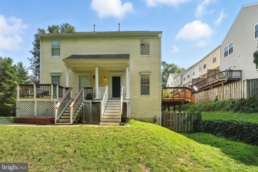 PRICE REDUCTION!!!  Great home, great location! End unit townhome on a great cul de sac in Montclair.  Come and see this wonderful 2 bedroom end unit townhome! NEW CARPET AND PAINT!  Wonderful deck off of main living area. Finished basement rec room with gas log fired place and fenced in yard! Close to shopping, Rte.1, I-95 and transportation. Enjoy Montclair's many amenities; pool, tot lots, courts, trails, beach etc.