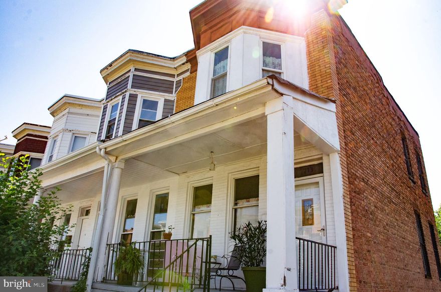 Big price drop!  no other concessions from seller. This is a great property for a first time buyer or an investor wanting to rent it out. Corner property on a very quiet block where most of the residents had lived for several decades if not more. The house has 15 tall windows , most of them facing west which secures fantastic light all day. Top floor has has a full bath and two large bedrooms which will easily fit a King and a third, medium size bedroom perfect for a queen size , two twins or office.Main floor has a front parlor, large dining room with three tall windows, and a large sunny kitchen in the back with ample counter space.
Basement has a full bath, utility area with washer and dryer, and a full size windowless  room great for TV room or fourth bedroom.
Bring an offer !