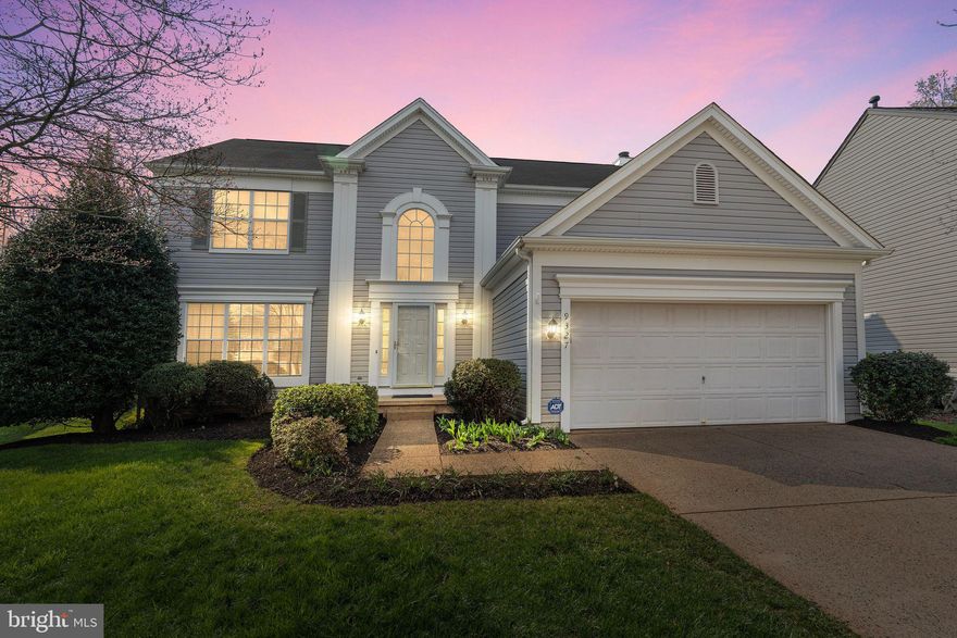 Beautiful 4 bedroom, 3.5 bath, open concept Danbury model home in the Historic Town of Manassas! Upon entering this home you are greeted by the light & bright, 2 story foyer with gleaming hardwood floors, Palladian window, updated chandelier, crown molding, chair rail, shadowbox wall detail and a coat closet **The 15x14 living room has floor to ceiling windows, is carpeted and opens to the dining room. The 18x11 Dining room has a beautiful bump out bay window, hardwood floors and opens to the kitchen** 18x12 Center island  kitchen has a gas stove, range hood, French door refrigerator with in door ice & water, dish washer, double sink w/ disposal,  nice size pantry, large window, table space & sliding glass door to rear deck! The connected 18x15 family room is carpeted, features a wood mantle, brick surround wood burning fireplace, Sliding glass door to rear deck**24x10 Deck provides outdoor living space for al fresco dining & enjoying the beautiful weather!  Additional coat closet by the 2 car garage access.  2 Car garage (21x20) w/garage door opener, 2 remotes & additional refrigerator that is operational but conveys as-is**Up the carpeted stairs, there is crown molding, chair rail and shadowbox wall details - You step into wide upper level hallway**Primary Suite (16x16) features vaulted ceilings, carpet & ceiling fan w/light. The en suite primary bath (20x11) has a soaking tub, double sinks, ceramic tile surround shower, privacy commode, linen closet and large walk in closet with shelving!  Bedroom 2 (12x12) is carpeted, double closet and has access to the hall full bath**Bedroom 3 (12x11) is carpeted and has a double closet**Bedroom 4 (13x11) is carpeted and has a double closet**Upper level laundry room (6x5)  has washer & NEW gas dryer**Large hall linen closet**Lower level is fully finished! Rec room (21x11) for your entertaining needs is carpeted, recessed light & a built in bookshelf**Large office or 5th bedroom (not to code) is 18x11 is carpeted, houses sump pump, and has a closet. Lower level full bath has a vanity and a shower**Bonus storage closet**Utility room has a mud sink and room for additional storage**Radon system in place**Updates include Roof 2016, A/C Evaporator 2020, LL carpet, bathroom vanity & vinyl 2021 - Foyer hardwood refinished 2021 - New paint in living & dining rooms 2021 - Blinds, living & dining room & upstairs carpet 2022, Exterior trim vinyl wrapped 2022, New garage door opener & 2 remotes, attic insulation & gas dryer 2023** Located in the popular Wellington community which is rich in amenities (pool, clubhouse, tennis & basketball courts, tot lots & walking trails) and convenient to restaurants, shopping & schools. Close to Old Town Manassas, commuter routes I-66, Prince William County Parkway & the VRE**