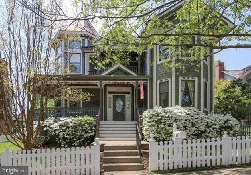 STUNNING Kentlands Queen Anne Victorian home with all the details of a classic Victorian including large wrap around front porch with swing.  Very generous and cozy floor plan with hardwood through out main and upper levels, .main floor office, open living room, very large dining room connected by butlers pantry and laundry room to the VERY LARGE kitchen with granite, stainless steel appliances island/breakfast bar, gas cooktop, large table space area, built in desk area and walk out to rear deck and gazebo and 2 car detached garage.   Oversized Main BR with separate sitting area with vaulted ceiling, walk out to deck, trey ceiling and large walk in closet. Renovated Main Bathroom with stand alone tub and walk in shower.  SPACIOUS finished walk up basement with laminate wood flooring and tons of storage.  Short walk to Kentlands pool/club house, tenning, b-ball, paddle.   ** We have an in-house Maint Dept for QUICK repair response/ 24 hrs emergency.  * AGENTS read the Agent Private remarks in BRIGHT MLS please !!! APPLY on our website under Avail Rental/Apply Now.. ALL ADULTS must fill out an APP, you will be asked to upload a paystub and copy of drivers license in the app, so best to have those ready on desktop before applying.