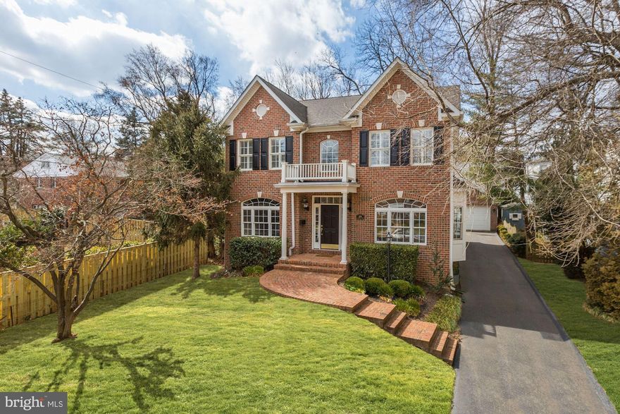 Welcome to 1956 N. Vermont Street - an elegant and freshly painted 5BR/4.5BA Colonial with beautiful features + an attractive floor plan. Well-proportioned entertaining spaces, large bedrooms, and updated finishes are found throughout. This home is complete with a detached 2-car garage and a fully fenced backyard. Walk to Ballston metro! Come explore wonderful Waverly Hills - an idyllic community with many seasonal events, a lovely neighborhood park just a block away, nearby shopping, and close distance to Downtown DC.