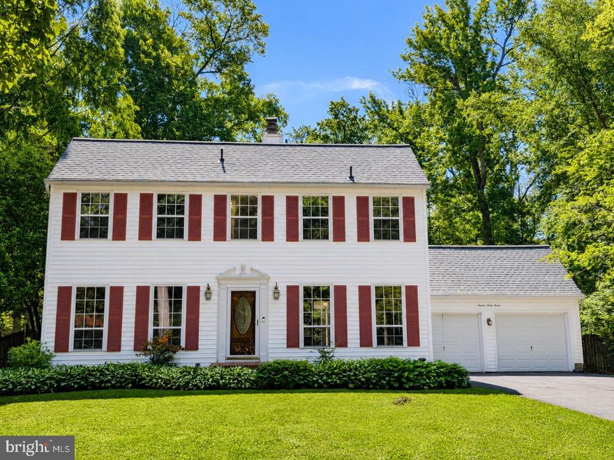 Classic Colonial home in highly sought-after Amberley, one of the area’s premier water-privileged neighborhoods. This beautifully maintained 4-bedroom, 3.5-bath residence is perfectly situated on a nearly ¾-acre landscaped lot, offering privacy and space. The light-filled main level features two spacious living areas with LVP flooring, a warm wood-burning fireplace, separate formal dining room, and powder room. The updated gourmet kitchen showcases recessed lighting, granite countertops, rich cabinetry, stainless appliances, tile flooring, and a charming coffee bar. Upstairs, the generous primary suite is complemented by three additional well-proportioned bedrooms and two full baths with dual vanities. The versatile finished lower level expands the living space with a full bath, dedicated laundry area, abundant storage, and two bonus rooms perfect for a home office, recreation space, or additional guest accommodations. The gorgeous rear yard is fully fenced and beautifully landscaped with a balanced mix of sun and shade. Enjoy the expansive patio designed for entertaining, a relaxing 6-person hot tub, and a stunning 20’ x 40’ built-in pool. Additional highlights include an extended driveway and attached two-car garage providing ample parking. Recent major updates: Roof (2023), HVAC (2024), and pool liner and pump (2021/2024). Amberley residents enjoy an active community lifestyle with year-round events and exclusive access to three community piers, boat slips, kayak racks, and more. Ideally located in the award-winning Broadneck school district and just minutes to downtown,  this is a great opportunity to own in one of Annapolis’ most desirable waterfront communities.