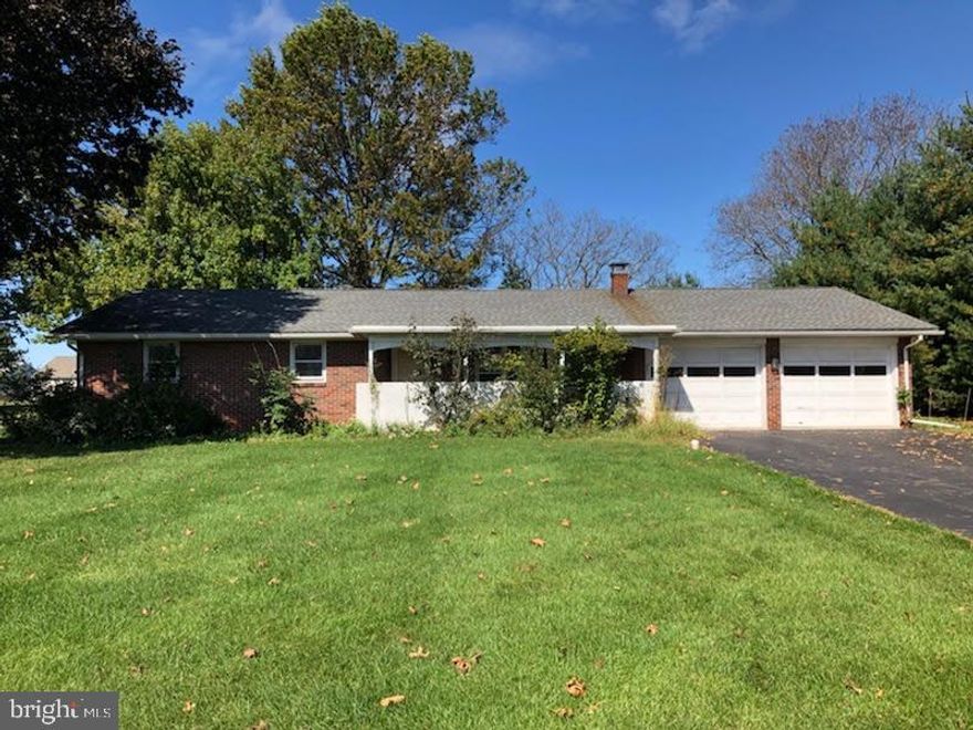 Ranch home in Fleetwood Area School District. Beautiful hardwood floors and ceiling fans throughout the home. Spacious eat in kitchen. Large basement. Garage boasts extra storage area,a half bath, and has the laundry room attached. Extra parking area on property.