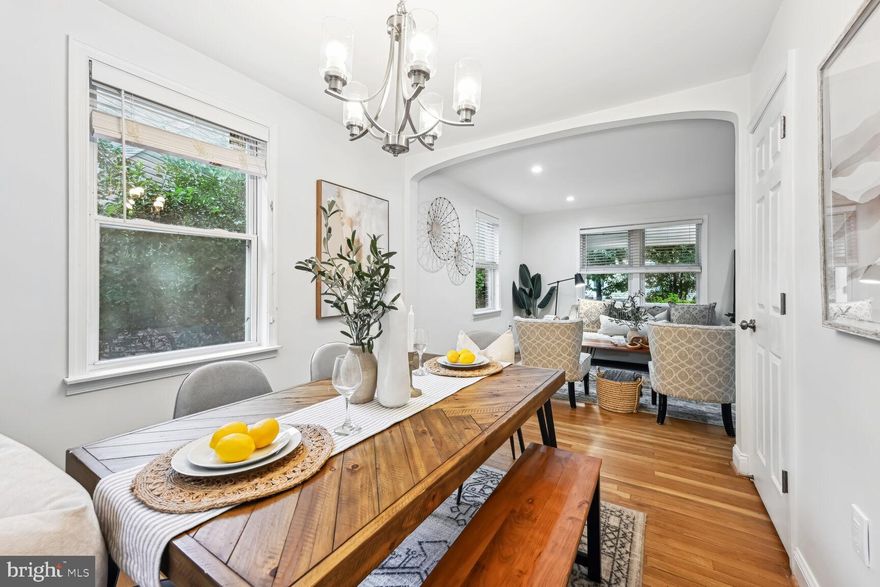 Welcome to 1814 Cody Dr, nestled in the sought-after Forest Estates subdivision of Silver Spring, MD. This classic Cape Cod, a brick home built in 1948, combines timeless charm with modern conveniences across three finished levels.

The main level is thoughtfully designed to include two generously sized bedrooms and a full bathroom, making it ideal for easy, accessible living. The living/family room and dining area feature beautiful hardwood floors, enhancing the space's warm, inviting feel. The updated kitchen, complete with new appliances, offers convenient access to a deck and a beautifully fenced, flat backyard—perfect for outdoor enjoyment. Total lot size: 6,678 sq ft. The main level  also includes freshly painted porch.

Upstairs, the primary bedroom suite awaits, complemented by a versatile bonus room that can be tailored to your needs—be it a playroom, home office, gym, or extra family space. The lower level provides a large open recreation  room, a separate room with closet, a powder room, a washer/dryer, and a walk-out to the backyard.

Additional highlights include a new roof with a 50-year transferable warranty (2023), new kitchen appliances (refrigerator, gas range, and microwave—all 2024), upgraded Mullican Hillshire Oak engineered hardwood upstairs with a 25-year warranty, polished original hardwood floors on the main level (2024), and also Bryant gas furnace and Bryant HVAC equipment (2016).

Current owners have meticulously maintained and updated this home, making it move-in ready. Don’t miss the opportunity to experience the comfort and convenience of 1814 Cody Dr in Forest Estates.