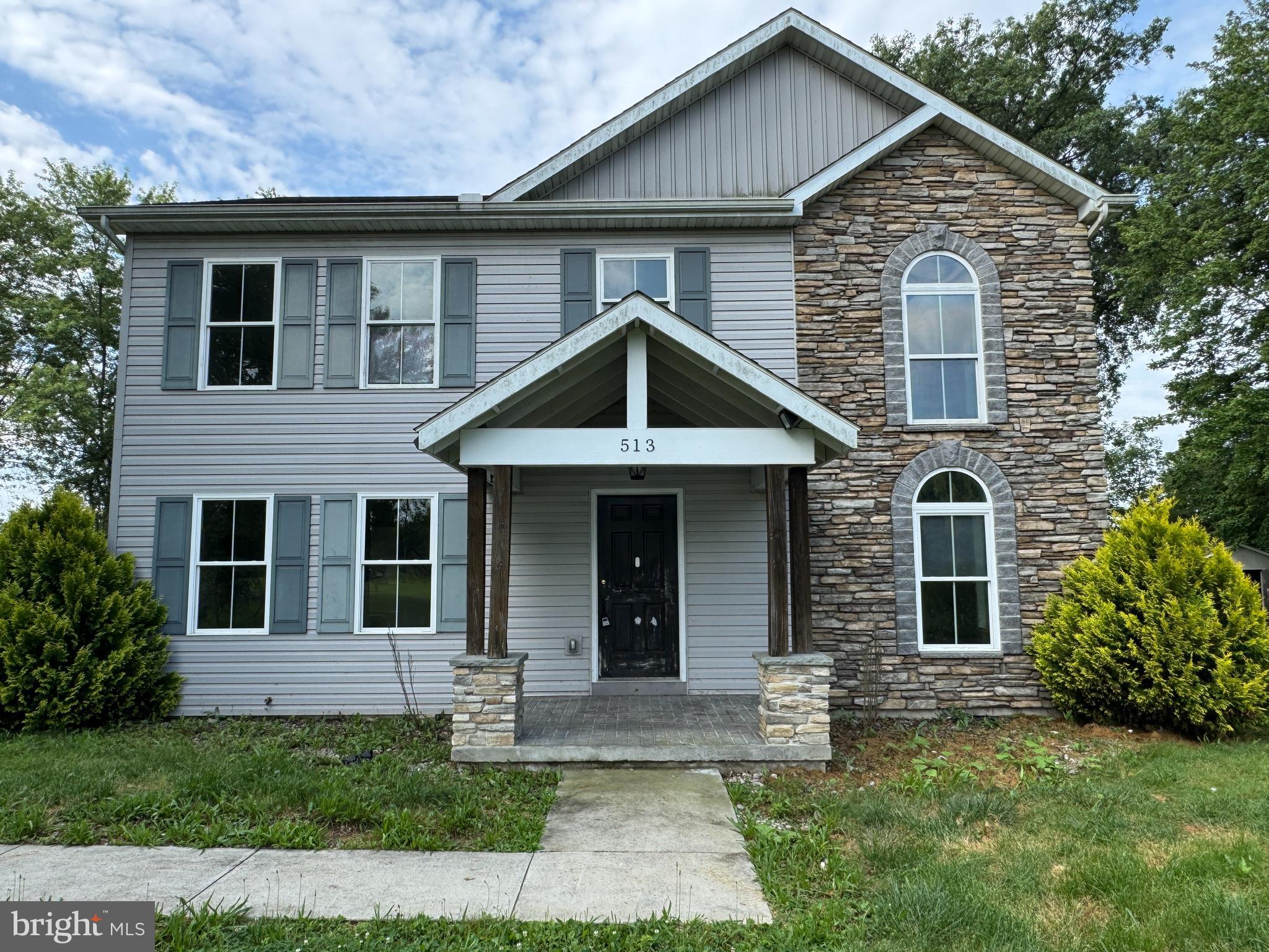 Spacious 4BR/2BA home on 1.09 acres in Chambersburg Area SD. Built in 2016, this property offers an open floor plan, central air, and electric heat pump. One bathroom is partially renovated and ready for your finishing touch. No basement. Appears to have public water & on-site septic (buyer to verify). Great potential—likely best suited for cash or renovation loan buyers. Sold as-is.