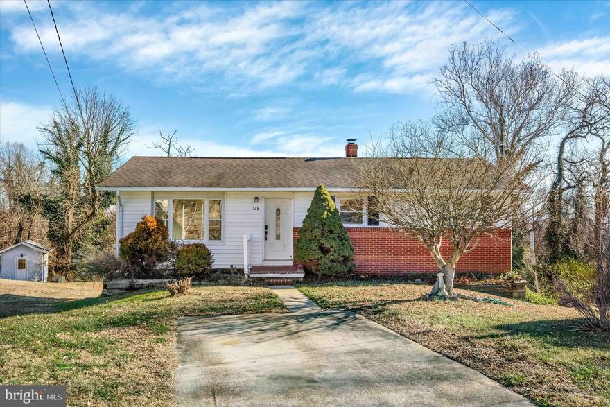 Tidy ranch home  having full lower level  with walk out.  Living Room, Dining Room, Kitchen and  2 Bedrooms: Primary bedroom has double closets.  Hardwood floors through out.   Sliders from Dining Room to Deck on  rear of home  leading to a private yard.