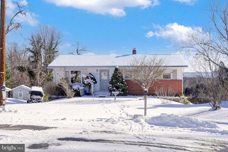 Tidy ranch home  having full lower level  with walk out.  Living Room, Dining Room, Kitchen and  2 Bedrooms: Primary bedroom has double closets.  Hardwood floors through out.   Deck on  back of home  leading to private yard.