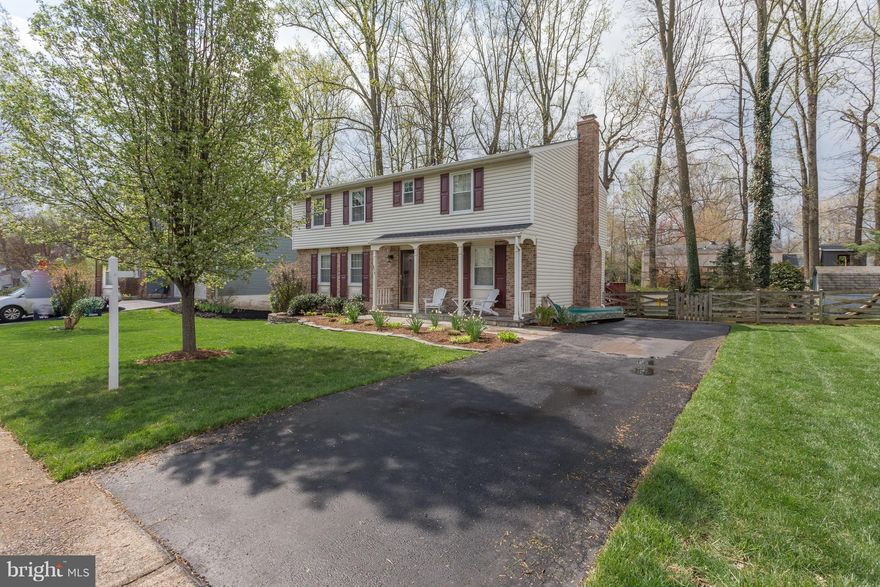 BEAUTIFUL HOME TUCKED INTO QUIET COMMUNITY* UPDATED EAT-IN KITCHEN WITH ISLAND & LOTS OF CABINETRY* RENOVATED BATHS* HARDWOOD FLOORS* COZY GAS FIREPLACE IN FAMILY ROOM* FRESH PAINT* FINISHED LOWER LVL w/ DEN, FULL BATHROOM & STORAGE* LANDSCAPED FENCED REAR YARD WITH LARGE DECK & SHED* 2015 ROOF* 2m TO VRE COMMUTER RAIL* LAKE BRADDOCK SCHOOL PYRAMID* 1 YEAR HOME WARRANTY