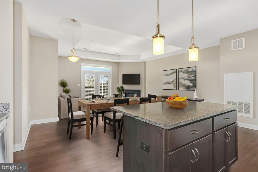 Live in luxury at our award-winning community with beautifully crafted apartments for rent in Bel Air, MD. Avanti offers upscale amenities including a resort-style pool surrounded by a large sundeck, outdoor living areas equipped with a fireplace, 24-hour fitness center, gathering room, business center, game room, and more. Awaken your inner chef in the open, modern, designer-inspired kitchen featuring stainless-steel appliances, granite countertops, island with pendant lighting, and espresso cabinetry. Our community is located just off Bel Air South Parkway behind Sol Oaxaca Mexicana and near shopping, dining, entertainment, and all Harford County has to offer. Welcome to luxury.  Garages are available for an additional rent of $205 per month.