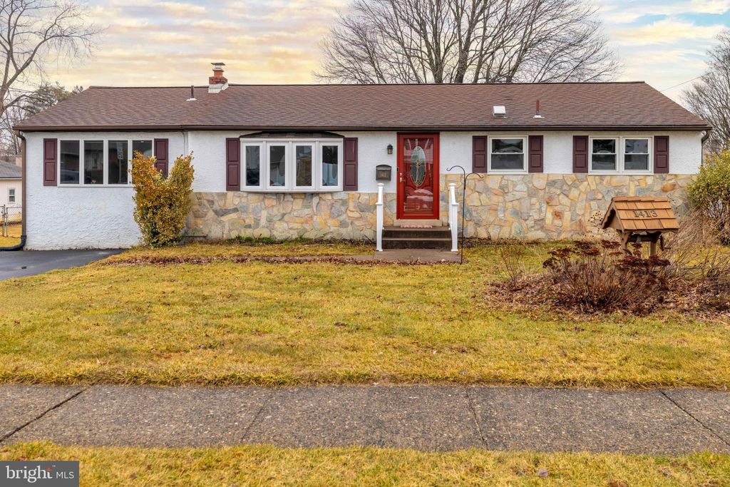 Photo of 1413 Foster Road, WARMINSTER, PA 18974 (MLS # PABU2115076)
