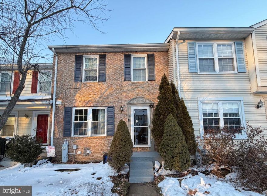 Welcome Home to 8 Hardwood Drive! This 3 Bedroom, 3.5 Bathroom Updated Town Home Is On A Quiet Street of Timberbrooke Neighborhood!  Spacious Main Floor, Updated Kitchen with new Stove, Windows With Lifetime Warranty & Living Room With Gorgeous View Of Rear Yard and Access to Rear Deck. Freshly painted first fllor and 2nd floor. New window shutters, Warer proof laminate floor, Wall to Wall one year old Carpeting In Bedrooms, Full Bath in Hallway and Master En Suite Will Be Plenty Of Space For All! Spacious deck, New Front door and basement walk out double door, Finished Lower Level Offers Large Family Room With Walk Out To Rear Patio, Laundry & Storage Area. The Rear Yard Is Fully Fenced For Privacy & Great For Entertainment! Property Is Located Just Minutes To Shopping at Campbell Blvd & Easy Access To Belair Road, 695 and 95! Freezer  on Lower Level to stay. Freshly painted first and 2nd floor.