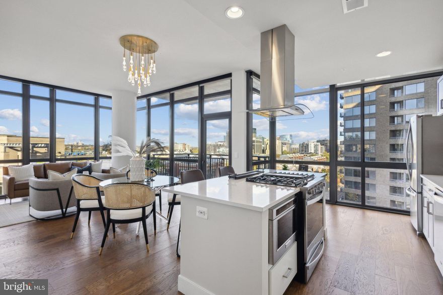 OPEN Saturday, 12-2 pm  and Sunday, 11am - 1pm | 3% toward buyer's closing costs offered

Sleek 2 Bedroom 2 Bathroom corner unit with floor-to-ceiling windows. 
 Includes a private patio, garage parking, and storage unit.

Completed in 2021, unit 505 includes the top-level package selection from the builder. Warrantees are current and convey. High-end finishes throughout, including Lutron lighting, custom blinds and black-out shades in the primary suite, and Haiku ceiling fans in the bedrooms.

10-foot ceilings, and floor-to-ceiling windows with incredible DC views. Perfect layout and great closet space. Gas fireplace. Includes 1 garage parking spot with level 2 vehicle charger. 

2000 Clarendon features a fitness center, pool, rooftop club room, and an amazing rooftop terrace with sprawling city views. Gas and water are included in the low condo fee of $617/month.

Walk to everything!  Just 2 blocks to the Courthouse Metro Station. Restaurants, fitness studios and shops are all just steps away.  Move right in!