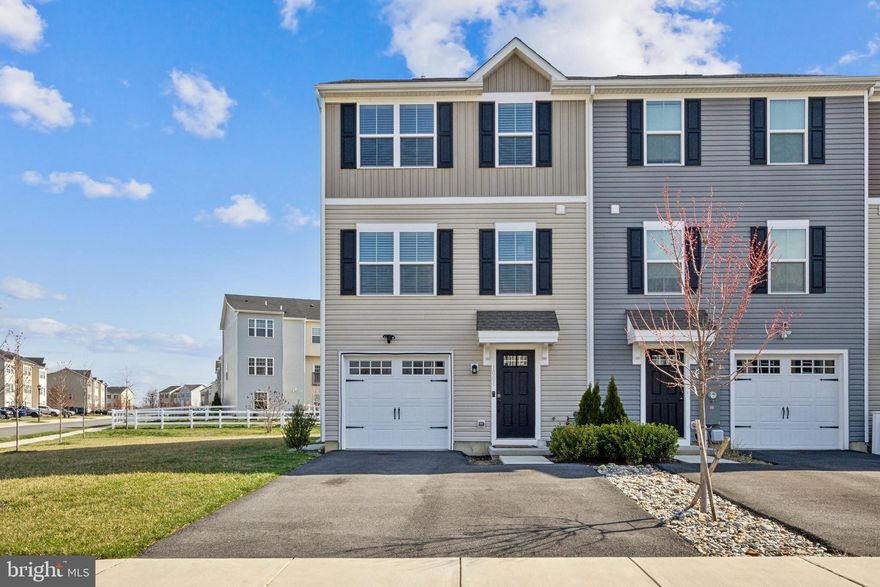 Beautifully Maintained End-Unit in Hyetts Crossing!

Welcome home to this stunning 3-bedroom, 2.5-bath end-unit townhome in the sought-after community of Hyetts Crossing! Built in 2022, this like-new home sits on a prime corner lot, offering extra space and natural light.

Inside, you'll love the modern open floor plan featuring durable LVP flooring, a stylish kitchen with stainless steel appliances, and plenty of room to entertain. The entry-level features a finished flex space, perfect for a home office, entertainment area, or whatever suits your needs! Upstairs, the spacious bedrooms include a relaxing primary suite, and the convenient upper-level laundry makes daily living a breeze.

Enjoy low-maintenance living in a fantastic location with easy access to major highways, shopping, and dining. Don’t miss this opportunity—schedule your tour today!