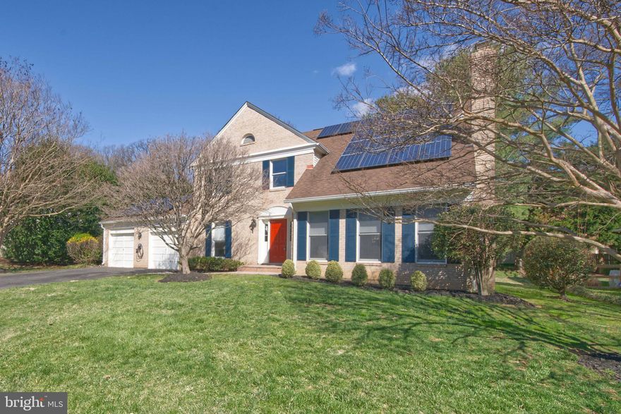 EXCEPTIONAL  OPPORTUNITY!  Wonderful 4 BR, 3.5 BA home beautifully situated in a rarely available tranquil Timberlawn cul-de-sac.  A very comfortable home with a flexible floor plan,  plentiful space and brightness.  The home includes a two story foyer and a cathedral ceiling in the living room.   Brick fireplaces in the living and family rooms. The oak staircase and two levels with oak floors provide  quality and longevity.  Spacious rooms and a marvelous owners' en suite "mini-spa" bath.  Also, a bright renovated kitchen with granite tops, tiled splash walls . stainless induction slide-in range and exhaust system.   The large family room exits to the deck overlooking the ample rear yard.  Convenient main level office, guest's half bath and laundry/mud room  with garage access , all, just off the foyer.   Sunshine pours into the owner's suite through 4 large windows.    Fully finished lower level with a large recreation room,  high quality custom bar,  built-ins., full bath, flexible exercise/office/guest room and additional storage.  Numerous upgrades made over the years.  Most recently; the home's highly efficient, fully owned solar panel system and car charging station.  Average monthly electric bill: $43! That includes charging two cars.  Optional annual membership to  the  Penbrooke Swim/Tennis Club's first rate facilities makes life easy.   Nearly every service, restaurant, grocery store (Whole Foods, Giant, Trader Joe's Moms, Harris Teeter, Aldi...)  shopping option (Pike and Rose, Montgomery Mall, Congressional Plaza...), health clubs,  Strathmore, Shriver Aquatic Center,  R.C. Park and Metro and more are all just moments from your front door! Unbeatable convenience, excellent comfortable living, peaceful setting  and an excellent value all make this rare offering the one home you won't want to miss!  OPEN SUNDAY  3/30. 1-4.  PLEASE NOTE: : Annual HOA annual fee: $155.  OPTIONAL Penbrooke Swim/Tennis club annual membership dues:  $407.   Offers due 4/1 at 2 p.m..