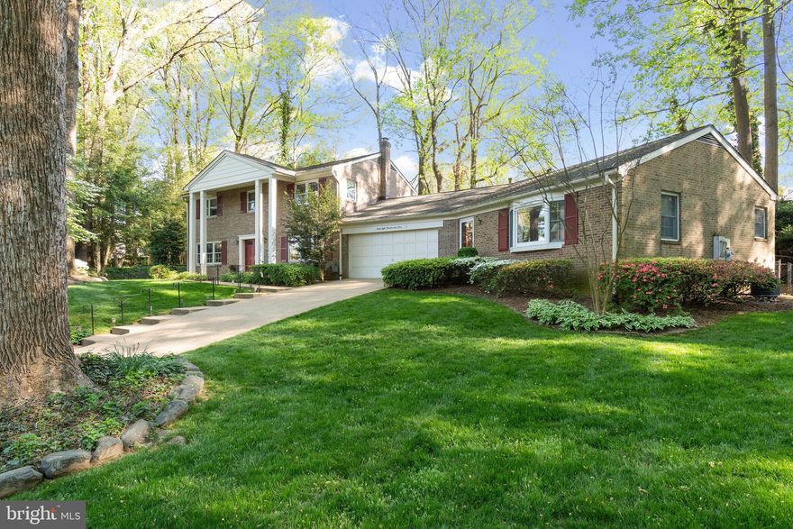 Today we lowered the price to $985,000.  Seller has purchased from an original owner who had taken great care of the home.  When an elderly parent moved in with them they added a very tastefully designed apartment complete with a kitchen and independent utilities.  They also added a screened porch.  LL has 1 BR full Bath and large Recreation Rm. It also has a large 24.7 x 13.1 furnace, hobby and storage room.   Several rooms have been recently painted in ever popular edgecomb grey. The large side yard to the right of the garage is great for swing set or soccer games.