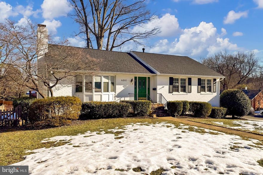 This expansive rambler, featuring a stunning 2-lvl addition, offers nearly 4,000 square feet of living space on a spacious corner lot, located in the highly desirable Golf Club Manor neighborhood of North Arlington. The beveled leaded glass front door welcomes you into a large entry foyer w/slate tile flooring. The inviting living room is adorned w/plush neut carpeting, a 5-panel bay window, & a cozy gas masonry fireplace. Gleaming HW floors flow thruout the remainder of the main lvl. The formal dining rm boasts a wall of built-in cabinets & shelves. The beautifully renovated kitchen is a chef’s dream, featuring 42-inch white shaker-style cabinets, granite countertops, a stunning tile backsplash, a pantry & pull-out shelves. The kit also includes an extendable island w/deep drawers for pots & pans, along w/a large skylight that floods the space w/natural light. For evening illumination, recessed lighting & a lighted ceil fan are thoughtfully placed. High-end stainless appls incl a 6-burner Thermador gas range, GE Profile wall & microwave ovens, a one-year-old dishwasher & a S-by-S refrigerator. A built-in coffee/wine bar w/a small fridge completes this perfect cooking space. The kit opens to a bright breakfast rm w/a vaulted ceiling, & a breakfast bar. From here, step out onto the large private sundeck. The adjacent family rm, also featuring vaulted ceilings & built-in shelves, offers an expansive space for relaxation. Large windows in both the brkfast & family rooms allow for an abundance of nat light, highlighted by a floor-to-ceiling window w/a half-round Palladian window above, set in a cozy nook w/a cath beamed ceiling. Recessed lighting, ceil fans & ample space complete this inviting area. The dual-access primary BR offers cathedral ceilings, a ceil fan, & 2 closets. The renovated en-suite BA features a vessel sink vanity, glass tile backsplash, & a ceramic tile shower w/pebble flooring. The main lvl also includes 2 additional spacious BRs as well as an updtd hall BA w/a dual sink vanity. The lower lvl offers a large open rec room w/neut carpeting, a 2nd gas FP w/an air blower & a fantastic newly updtd wireless projection system (less than a year old) w/a retractable screen & built-in speakers. Addtnl features incl track lighting, a chalkboard wall, B/I cabinets & shelving. The LL also includes a versatile 4th bedroom/guest suite/exercise room w/a bay window, recessed lighting, an office nook, & a slider leading to the backyard. Adjacent to this space is a sizable glass-block encl shower, a jetted soaking tub & a sep water closet w/vanity. An addtnl slider opens to a small patio w/privacy fencing, perfect for a future hot tub. From here you have access to the fenced back & side yards, ready for your pets. This home maximizes every inch of space for extra storage, w/built-in cabs & shelving thruout. 3 separate storage rooms w/sturdy B/I shelving, pull-down stairs to a partially floored attic, & a laundry/utility room w/a large cedar closet for off-season clothes provide ample space for your belongings. A side door offers easy access from the driveway. Additional features incl a 5-year-old roof & kitchen skylight, a Carrier gas HVAC system (less than 10 years old) w/a blower system replaced in 2022, serving both the original portion of the home & part of the addtn. The addition is also served by a heat pump & both systems efficiently service the primary BR. There is also an electronic air filter, humidifier & a utility sink. Located within the top-rated Jamestown/Williamsburg/Yorktown school pyramid, this home is ideally situated just 2 lights & under 5 min to DC via Chain Bridge, as well as the Capital Crescent Trail for walking & biking. It’s also less than a mile from the Washington Golf & Country Club, Marymount University, & Glebe Road Park. A prime location w/an easy commute to Tysons, Ballston & elsewhere plus easy access to shops, dining, & major commuter routes. Welcome home!