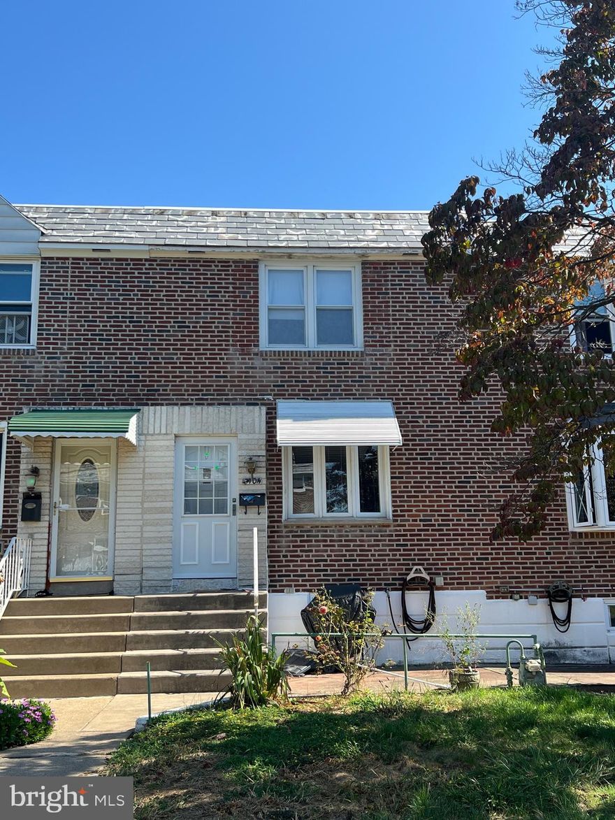 A charming 3-bedroom, 1.5-bathroom home that perfectly blends classic character with modern comfort. Step inside to discover beautiful wall to wall carpeted floors that flow throughout the main living areas, creating a warm and inviting atmosphere. The spacious living room offers plenty of room to gather and relax, seamlessly leading into the formal dining room – ideal for hosting family dinners or entertaining guests. The kitchen, just off the dining area, is functional and well-maintained. Downstairs, the finished basement adds even more living space, complete with a convenient half bathroom – great for a rec room, gym, or media area. Outside, enjoy your morning coffee or evening wind-down on the front patio, a peaceful spot to relax and take in the neighborhood. Out back there is a great space space for a backyard set up for adults or kids no matter tier age.   This home has been lovingly cared for and is move-in ready, located in a convenient area close to schools, shopping, and public transportation. Don’t miss the opportunity to make this Drexel Hill gem your own – schedule your tour today!