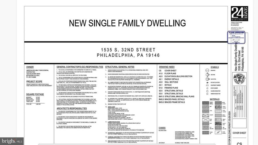 CALLING BUILDERS! HERE IS THE FULLY SHOVEL READY SINGLE FAMILY READY TO GO PROJECT FOR YOU TO BUILD IN ONE OF THE HOTTEST SECTION OF PHILADELPHIA. THIS PROJECT WILL COME WITH FULLY APPROVED PLANS AND PERMITS. NO LONGER WAIT TO BUILD. THE LOCATION IS SURROUNDED WITH NEW CONSTRUCTION AND THE ARV WOULD BE AROUND 435K-450K PLEASE DRIVE BY AND MAKE AN OFFER