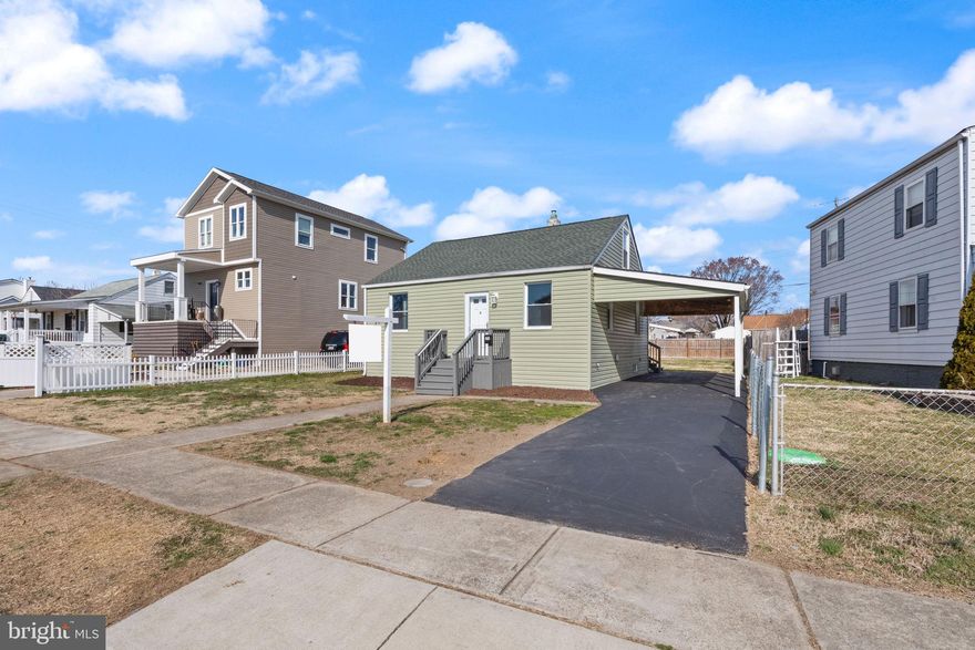 Updated, clean and charming bungalow conveniently located.  House had a major overhaul within five years.  Updates included new vinyl siding, replacement windows, HVAC, water heater, bath, kitchen, and more.  Other more recent updates are fresh paint throughout, new carpet, and some new appliances.  Full basement now is used for plenty of storage, although could be converted into additional living space with the right creativity.  Outside is just as impressive with a large yard, carport, and off street parking.  This home is nicely updated and ready for it's new owners.