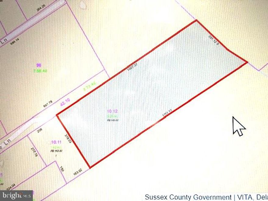 Enjoy the best of both worlds, a rare opportunity tucked away in a peaceful rural setting, this expansive parcel offers 9.2 acres of enchanted woods with room to build.  Bring your contractor's, plans and imagination.  Whether you envision a future custom home, a small homesite community, a farm, a recreational retreat or long-term investment, this property delivers the flexibility and potential.   Conveniently located with easy access to local restaurants, shopping, and Delaware’s popular beach resort areas. Property is being sold AS-IS, with no site evaluation on file. Buyer to perform all due diligence regarding property Metes and Bounds, zoning, permits, septic, and utility availability.