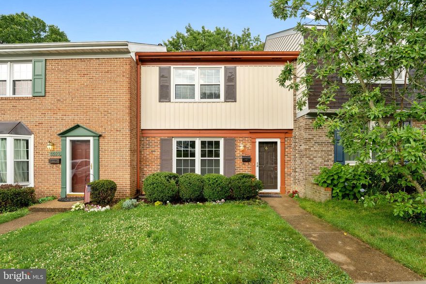 Wonderful 3 level townhome in Berkeley Village backing to trees.     This is the only unit with 3 levels and 2.5 baths!   Finished walk out level basement with a rec room, full bath and utility/laundry room with new washer and dryer.  Main level offers an open floor plan with a separate dining area, new dishwasher and new counters in kitchen.  Backyard is fenced and there is a shed for your lawn tools or storage.  Patio in back yard is great for cook outs or relaxing.  Roof and windows have been updated.  Carpet free home- Great proximity to VRE, I-95 and several commuter lots.  Don't miss this one- schedule a tour today!