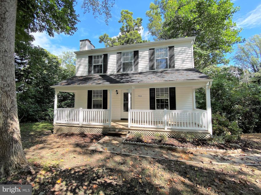 This colonial is ready for it's new owners and located on a quite street with a private rear yard that backs to trees.  New updates include a new roof & gutters , a water heater, a new septic tank, quartz kitchen countertops, freshly painted walls & trim, new LVP flooring in the kitchen and bathroom, new carpeting and recently power washed siding, deck and front porch.  The full unfinished basement is perfect for future added living space.  Enjoy a relaxing and friendly lifestyle with lots of local gems such as a boardwalk, waterpark, antique shops, dining and so much more! The quaint town of Chesapeake Beach has been one of southern Maryland's most hidden treasures for many years and can be your new Home Sweet Home!