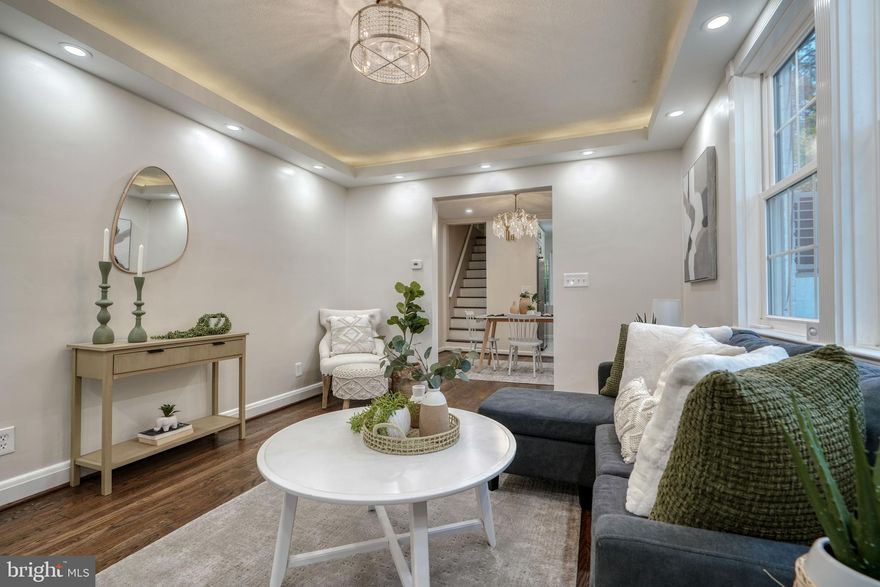 **Multiple offers received, seller is requesting highest and best offers be submitted by 5/14/24 at 7 pm**
Welcome to 2526 Wendover, a beautiful 5 bedroom home located in the highly sought after Parkville community in Baltimore County! As you enter the home, you are greeted with beautiful gleaming hardwood floors, fresh paint and custom designed lighting throughout. The gourmet kitchen is stylish and functional with stainless steel appliances, quartz countertops and a crisp backsplash. There are two bedrooms and a luxurious full bathroom conveniently located on the main level. The fully finished basement has a rec room with a stunning accent wall, laundry room with a washer and dryer and two bedrooms, one of the bedrooms offers a wonderful touch, its hiding and you'll need to come try and find it for yourself! The primary suite located upstairs has ample closet space and built-in shelving, an en-suite bathroom with a modern flare and heating and cooling units which are energy efficient and make the space perpetually comfortable and inviting. The outside of the home offers an extra-large patio off the kitchen, a large, flat backyard, a two-door shed and a cozy front porch!  This home has it all, come check it out before it's too late!