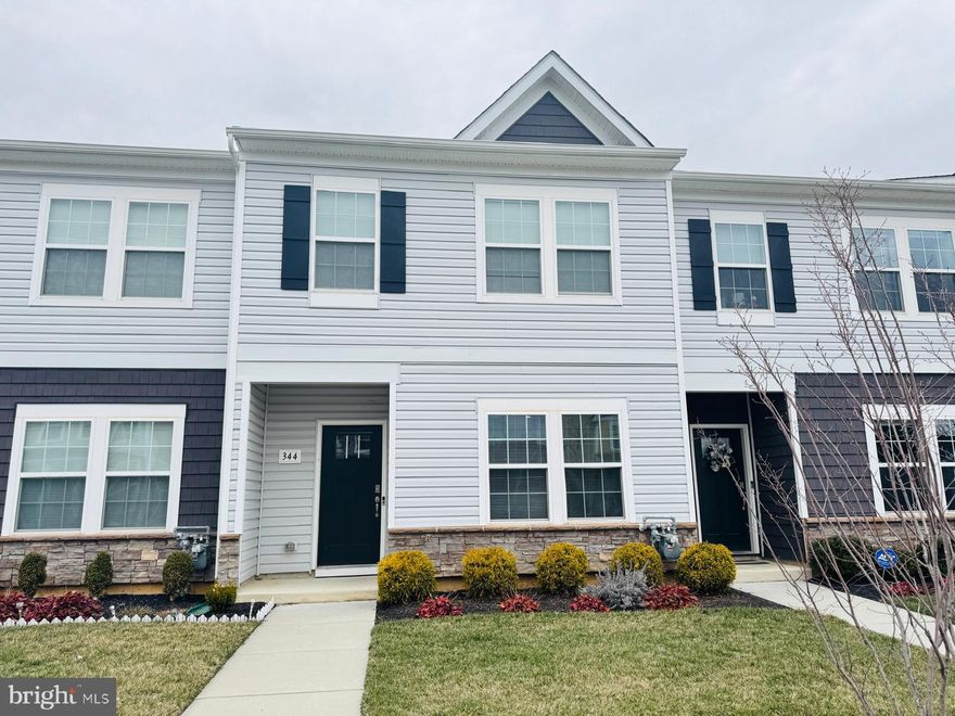 Welcome to 344 Trego Avenue, a beautifully maintained townhome located in the highly desirable Sadsbury Park community. This 3-bedroom, 2.5-bath home offers modern design, functional living space, and access to a vibrant neighborhood lifestyle.
Built just two years ago, the home features a bright open-concept main level designed for comfortable everyday living and easy entertaining. The spacious living room flows seamlessly into the dining area and a stylish gourmet kitchen featuring quartz countertops and a breakfast bar provides additional seating, making it ideal for casual meals or gathering with guests. The main level also includes a convenient powder room, coat closet, and interior access to the attached garage, along with access to the rear patio and driveway, offering additional outdoor space for relaxing or entertaining. The home’s inviting front porch overlooks open green space across the street, creating a pleasant setting to unwind. Upstairs, the spacious owner’s suite features a walk-in closet, ceiling fan, and a private en-suite bath with double vanity and an oversized glass shower. Two additional bedrooms provide generous closet space and share a full hall bathroom with modern finishes. The second-floor laundry area adds convenience to daily living.
Parking is generous with front street parking, a private driveway, and an attached rear garage, accommodating multiple vehicles.Residents of Sadsbury Park enjoy a variety of community amenities including an in-ground pool, clubhouse, tot lot, dog park, walking and jogging trails, and expansive open spaces.Ideally located just minutes from shopping, dining, and major commuter routes including Route 30 and the Route 30 Bypass, this home offers both convenience and comfort in a well-established community.
Schedule your showing today and discover everything this beautiful townhome has to offer.