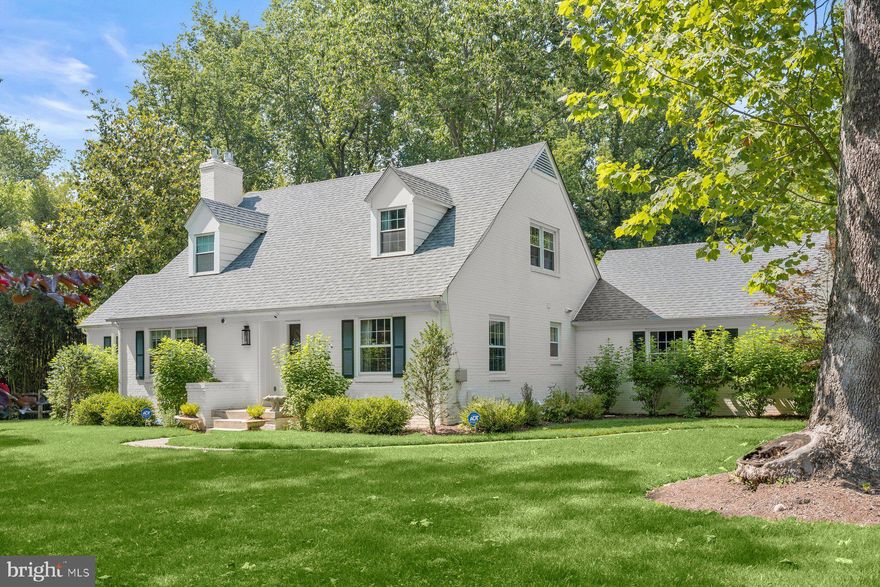 OPEN HOUSES CANCELLED. Welcome to 8436 Burning Tree Road, a storybook, picture-perfect home tucked away on a private and expansive 0.64-acre lot in one of Bethesda’s most desirable neighborhoods.

This charming residence blends classic charm with modern comfort, offering a flexible floor plan perfect for everyday living and entertaining. The main level includes a formal living room and dining room, a private office, an open kitchen that flows into a bright sunroom/family room, and a convenient first-floor bedroom and bathroom.

Upstairs, you’ll find two generously sized bedrooms, including one currently configured as two connected children’s rooms, easily restored to a spacious bedroom or suite, along with a renovated full bathroom.

The expansive lower level features a large recreation room, custom bar, additional bedroom, and full bath, ideal for guests, a home gym, or multi-generational living.

A two-car garage provides ample storage and convenience, while the large, flat backyard invites endless possibilities for outdoor fun, gardening, or future home expansion.