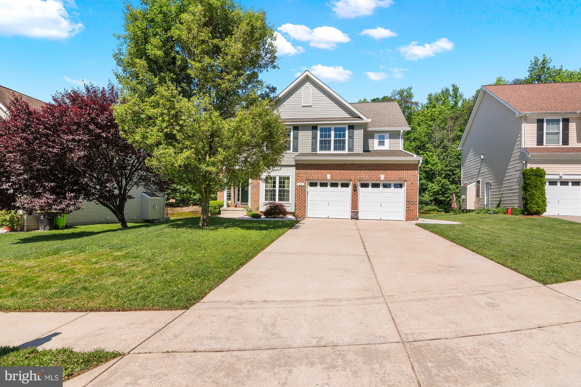 Meticulously maintained Colonial in Cokesbury Manor with nearly 4,000 square feet of living space. Expansive Main Level with open floor plan features: welcoming foyer with luxury vinyl flooring leading to private office, formal living room (currently used as playroom) and formal dining room. Spacious kitchen boasts plenty of table space, large island with cooktop, Corian counters, stainless appliances, and abundant solid wood cabinetry. Slider off kitchen leads to fantastic outdoor entertainment area—huge Trex deck with gazebo overlooking fenced rear yard. Breathtaking family room off kitchen features loads of natural light and gas fireplace. Convenient main level laundry room/mudroom with extra storage. Spacious upper-level features: An impressive primary suite with cathedral ceilings, three walk-in closets and en suite bath with soaking tub, dual vanities, separate walk-in shower, and water closet. The sizeable 2nd bedroom has its own full bath and walk-in closet. The 3rd and 4th bedrooms share the 3rd full bath, and each have their own walk-in closets. The full finished lower level includes a full bath, 5th bedroom, recreation room, storage area, and exercise room. Major highlights include new architectural shingle roof (2023); newer dual zoned HVAC (2019); Gutter Guard System with transferrable warranty; off street parking on paved driveway and two car garage.