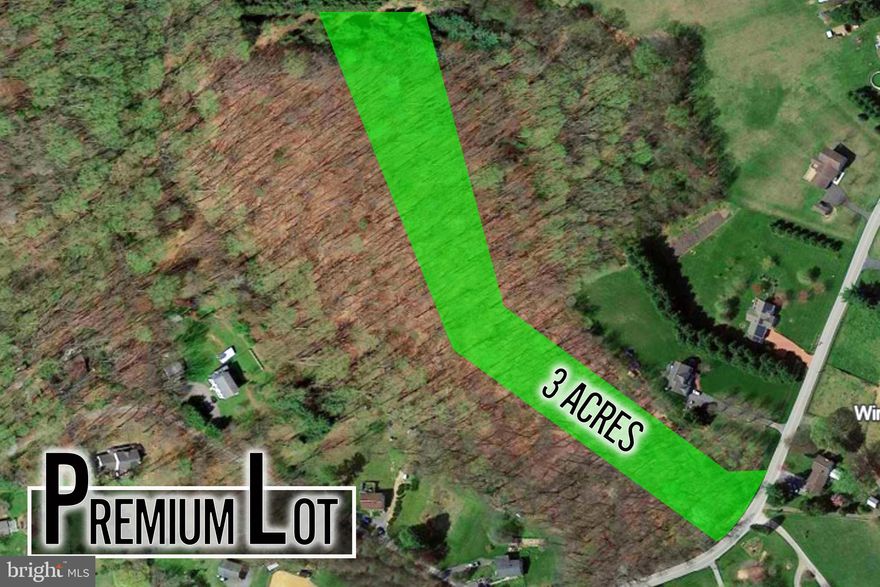 DEVELOPMENT OPPORTUNITY IN WESTMINSTER!  3.05 acre wooded lot.  Lot is long and narrow and located to the left of 1128 Cherrytown Rd.