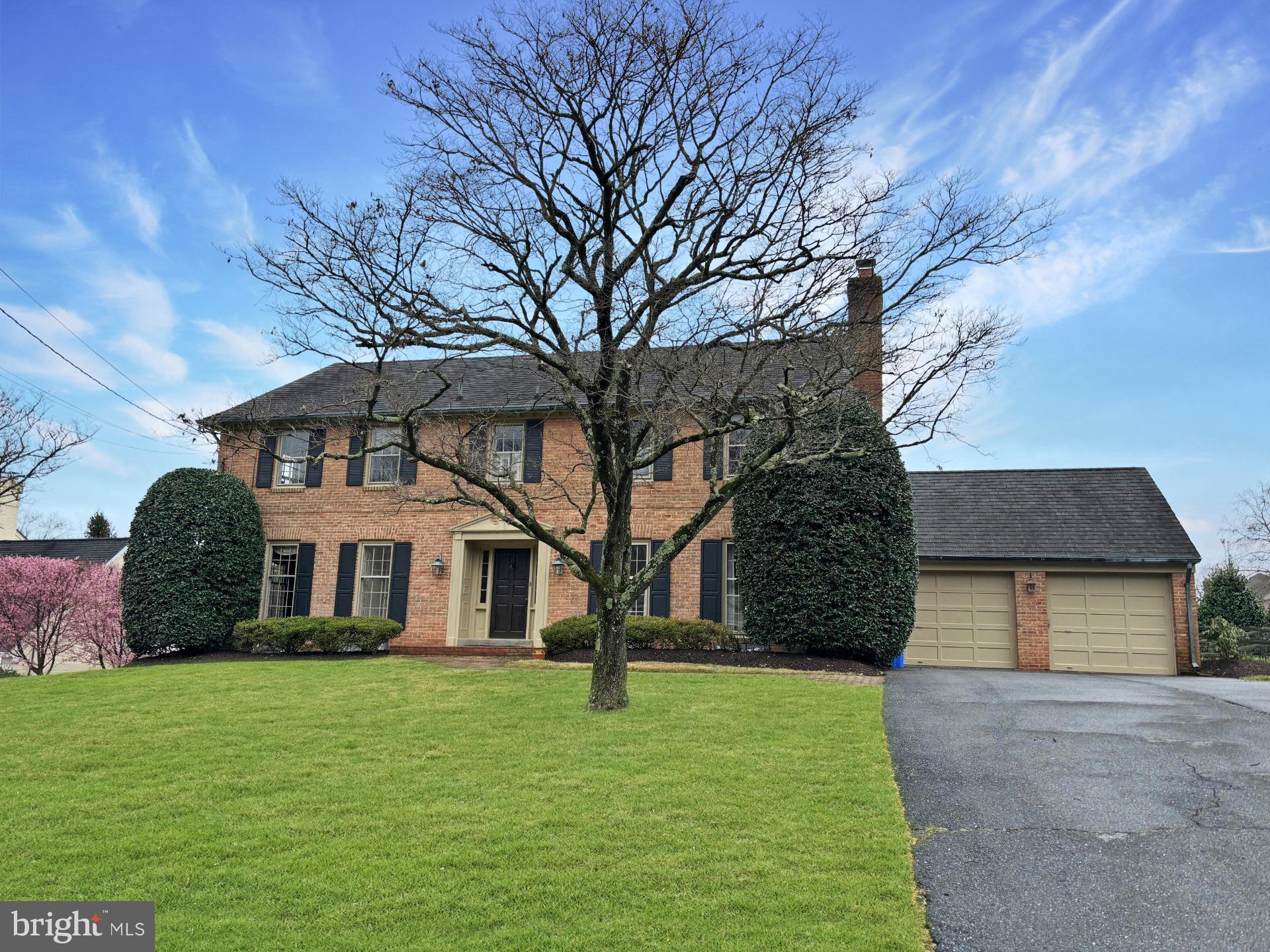 Ideally located on a quiet street in one of Potomac's most desirable and charming neighborhoods, McAuley Park, this happy, sunny and bright, one Owner home is ready for the next generation. This handsome, classic, all brick, Georgian colonial has everything you need. The home boasts generous room sizes, gleaming hardwood floors on the main and upper levels plus charming details & finishing work. The welcoming Entry Foyer opens to the large Living Room with a wood burning fireplace and floor-to-ceiling windows. It is open to the Dining Room with French doors leading to the covered porch and brick patio, perfect for summer entertaining! An expanse of lawn rolls out before you...how about touch footballs games or soccer in the backyard. Just off the Dining Room is the eat-in Kitchen with great views from the kitchen sink to the backyard. Watch the action in the backyard while preparing the meal! Convenient French doors from the Kitchen also lead to the entertaining patio. You'll love the generously proportioned Family Room with a brick fireplace with a raised hearth, paneled walls, beamed ceiling and a picture window bringing the outside in. There's easy access to the backyard through another set of French doors. A wet bar and large closet lead as a gateway from the Family Room into the quiet, private, main level Study with paneled walls and double exposure. An adjacent full bath completes the main level and allows for the study to potentially be used as a first floor bedroom. Upstairs, the comfortable and sizable Primary Suite offers a Sitting Room/Nursery and En-Suite Full Bath with a tub/shower combination plus access to the upper porch. Three more well proportioned Bedrooms and a large, all white Full Bath complete the upper level. The fantastic daylight, walk out Lower Level boasts a large Recreation Room with a brick, wood burning Fireplace and sliding glass doors to the expansive rear yard. Enjoy a poker tournament in the barn paneled game room. A bedroom/au-pair suite, an adjoining full bath and a large storage room complete the lower level. The rear yard is AMAZING, wide and deep. If you have dreams of adding on or renovating down the road, this is one of the best houses I have seen for this. You can create your own dream home with the current floor plan or, as others have done in the neighborhood, bump out and add on. You will still have an incredible backyard in one of Potomac's most coveted neighborhoods! Enjoy one of the most popular locations, too, with easy access to Bradley Blvd allowing quick travel to River Road/I-495, the Beltway or into downtown Bethesda. If you need to head to the BioMed I-270 corridor, there's an easy route via Democracy Boulevard. Potomac Village, Cabin John Mall, Westfield Montgomery Mall, Congressional and Bethesda Country Clubs are just a short drive away. Don't forget about the "secret" route to River Road - take Kendale Rd straight across Kentsdale and you'll pop out on Bradley Blvd almost at River Road! Opportunity awaits! Don't miss a great chance to own in such a special neighborhood!