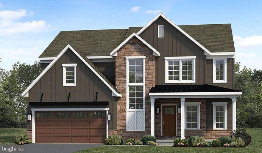 To be built Charlotte model by Landmark Homes. Two-story home with over 2,600 sq feet, 4 bedrooms and 2.5 baths, a first-floor flex room, and a 2-car garage with mudroom entry. The Charlotte’s first floor is open, welcoming, and provides versatility with a flex room just off the foyer. A bumped-out dining area off the open kitchen with center island creates a beautifully light-filled space, which can optionally open to a patio or other type of outdoor living. The great room with triple windows (and the option to add more!) adds a spacious feel to the home. Convenient 2nd floor laundry near all 4 bedrooms. This listing is a representation of what can be built in this community. Price includes base lot cost and base home price only.