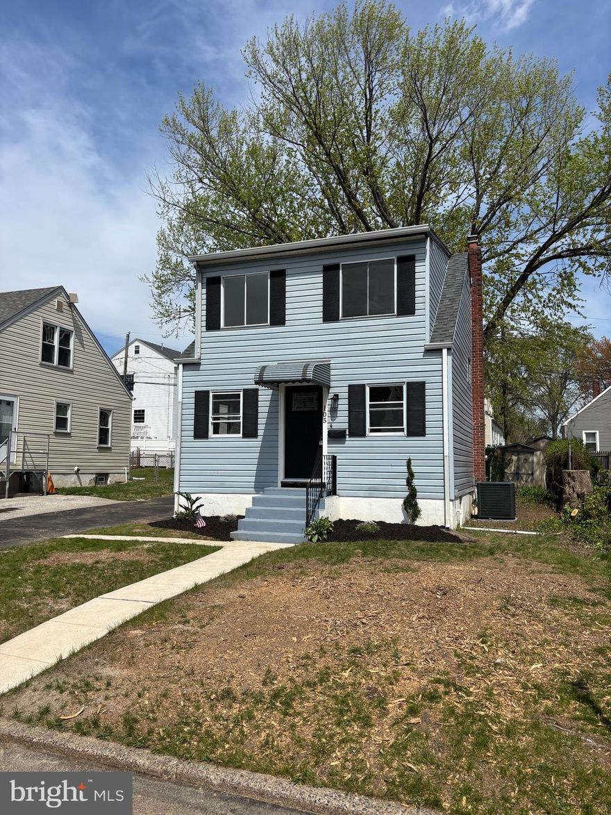 Newly renovated single home located on a quiet street in Prospect Park. This home offers a new roof, new deck and large rear fenced in yard on the exterior. The first floor offers luxury waterproof floors, high hat lighting, new half bathroom and a new kitchen with new stainless steel appliances finished with calacatta countertops. The second floor is finished with new carpet, high hat lighting and a full hall bath with new tile, tub and vanity. The basement is fully finished with a storage area and laundry. The HVAC system is new along with the hot water heater. This home is a must see.