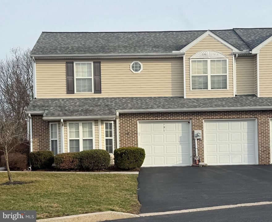 Stunning, move-in-ready end-unit townhome with a finished walk-out basement in the heart of Hummelstown. Second chance at this beautiful home! The previous agreement unfortunately fell through due to buyer’s financial circumstances, presenting a great opportunity for a new buyer. Discover this beautifully maintained end-unit townhome where space, style, and functionality come together in perfect harmony. Situated in the Lower Dauphin District, this home offers convenient access to Penn State Hershey Medical Center, Hersheypark, and the Giant Center. The main living areas are bright and inviting, featuring vaulted ceilings, luxury vinyl flooring, and a cozy gas fireplace that serves as the living room’s centerpiece. Sunlight pours through the sunroom’s oversized windows, creating a seamless connection between indoor and outdoor living. The open kitchen and dining area provide ample space for everyday meals or entertaining guests, while abundant storage throughout ensures everything has its place. The primary suite on the main floor offers a private retreat with vaulted ceilings, a large closet, and a step-in jetted tub for enhanced comfort and accessibility. On the second floor, two large bedrooms share a Jack-and-Jill bathroom. A beautiful loft with two skylights offers flexible space for work, study, or relaxation. The finished walk-out basement adds approximately 700 sq. ft. of versatile living space, perfect for a recreation room, media area, or exercise space, and even includes a wet bar for entertaining. Two large storage rooms add nearly 500 sq. ft. of additional storage. With thoughtful upgrades, practical features, and a prime location, this townhome is a rare opportunity in one of Hummelstown’s most popular communities. Don’t miss this exceptional opportunity!