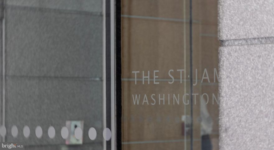 Enter the luxurious 45-story St. James on historic Washington Square, Philadelphia and experience the many benefits afforded to residents. Upon arrival, be welcomed by the full-time doorman, and find the 24-hour concierge available in the exquisitely appointed lobby. Spacious layouts are available in modern studio, one-, two-, and three-bedroom residences. Enjoy unsurpassed, hotel-style amenities, a fitness center, swimming pool, courtyard, private balconies, garage parking, and on-site retail. Only steps away from transportation, shopping, fine dining, hospitals, universities, businesses, and Philadelphia's cultural, city and national landmarks. Parking on site ranges from $230 to $370, depending on the spot and floor.