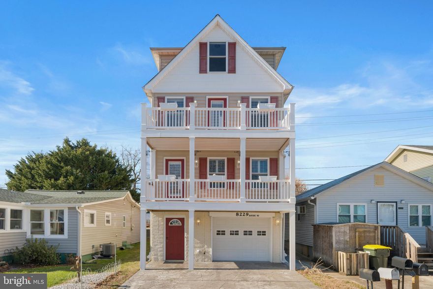 Open House Sat 2/21,  1PM - 3PM! Welcome to 8229 Bayside Road, where elevated bayside living meets everyday convenience in the heart of Chesapeake Beach. This beautifully maintained four-bedroom, 3.5-bath residence offers views of the Chesapeake Bay and an unbeatable walkable lifestyle along the water. Spanning four finished levels and serviced by a private elevator reaching every floor, this home was designed for comfort and accessibility. The top-level primary suite is a true retreat, complete with private elevator access, stunning bay views, private bathroom and your very own lighthouse beacon that can actually be seen from the bay! Wake up each morning to the shimmer of the water and end your evenings on your private balcony with a cool breeze and your beverage of choice. 

The home is in excellent condition and thoughtfully laid out to maximize both space and light. Generously sized bedrooms, multiple gathering areas, and well-appointed baths provide flexibility for everyday living and hosting guests. Garage and driveway parking are off-street. Whether you’re looking for a full-time residence or a weekend escape, this home offers the perfect balance of function and relaxation.



Step outside and embrace the lifestyle that makes Chesapeake Beach so special. Everything you need is within walking distance - restaurants, local shops, a grocery store, marinas, fishing spots, and water activities. Spend your afternoons strolling the boardwalk, enjoying waterfront dining at local favorites like Rod ‘N’ Reel Restaurant, Traders & Baia Coastal, exploring the marina, or watching the boats roll in. Jet ski rentals, beaches, live entertainment, and even more dining options are just moments from your front door. In fact, you’re only a short walk to neighboring North Beach, expanding your access to even more waterfront charm, restaurants events, and recreation.

Here, you truly can park your car and leave it—this is bayside living at its most convenient and vibrant. Select photos are virtually staged.