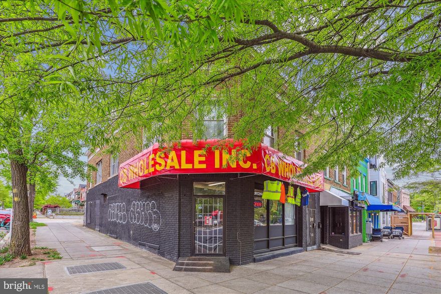 Discover the endless possibilities with this exceptional C2A zoned property with 3 car parking lot at rear in downtown DC. Main street level has potential for restaurant, shop, home based business or even more residential space. Upper level features a 3-4 bedroom 2 full baths apartment. This unique opportunity allows you to own your business and live conveniently upstairs or expand the residential options. Additional features include a basement for storage and a 3-car private parking pad at the rear. Strategically located in the corner of Georgina Ave and Delafield Place NW, in the vibrant Petworth neighborhood. This property is in the heart of Washing DC. Don't miss out on the incredible change to thrive in one of the city's most dynamic areas! Please note: 1031 exchange