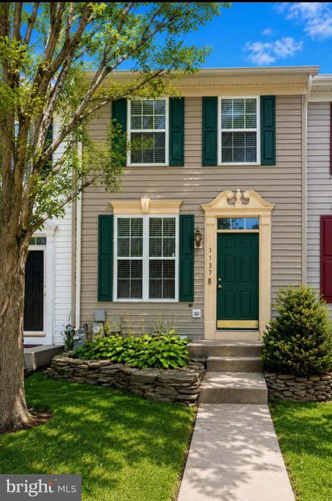 Townhouse For Rent - 1137 Splashing Drive<br/> Harford County, ABINGDON, MD 21009