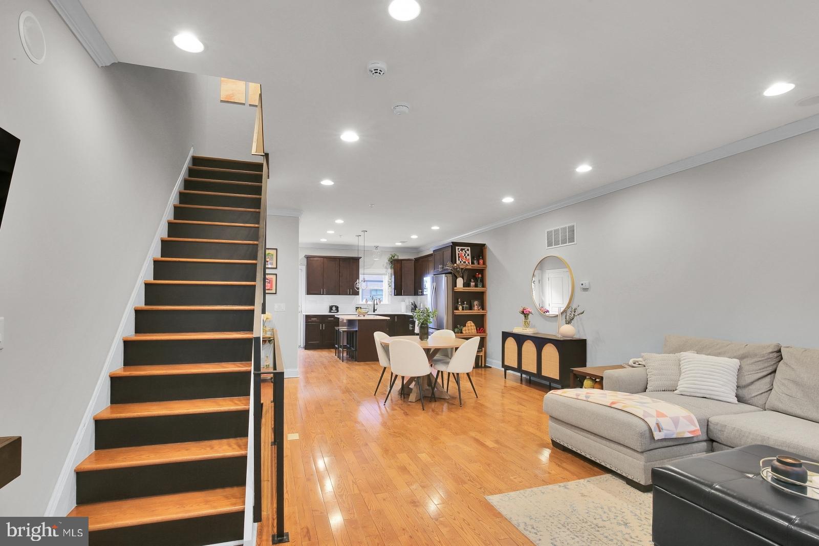 Available Early June:
Welcome to 1715 N Howard St, a beautiful gem nestled in the heart of one of Philadelphia’s most vibrant and rapidly growing neighborhoods. This stunning home offers 4 bedrooms, 3.5 bathrooms, and an abundance of style and comfort throughout. Step inside to a wide open-concept living space featuring high ceilings, recessed lighting, and hardwood floors that flow seamlessly from the expansive living room into the gourmet kitchen. The kitchen is a chef’s dream, boasting quartz countertops, custom cabinetry, stainless steel appliances, and a large island perfect for entertaining. On the third floor, the primary suite is a true retreat, complete with a cozy electric fireplace, a spa-inspired ensuite bathroom with a double vanity, and a sleek wet bar just outside—ideal for a late-night drink or early morning coffee. All bedrooms are generously sized with ample closet space and natural light. The home also includes a fully finished basement perfect for a home office, gym, or media room, and a charming backyard patio for outdoor enjoyment. Top it all off with a private rooftop deck offering panoramic city views—perfect for relaxing evenings or weekend gatherings.
*Note: Gym equipment can be rented for an additional $50/month, or removed prior to move-in*
About The Neighborhood:
Located just steps from local favorites like Human Robot, LMNO, and the acclaimed Kalaya, 1715 N Howard St offers unparalleled access to all the best that Fishtown, Northern Liberties, and Center City have to offer. Plus, with the Market-Frankford Line conveniently nearby, commuting and exploring the city is a breeze.
Lease Terms:
Generally, 1st month, 12th month, and 1 month security deposit due at, or prior to, lease signing. Other terms may be required by Landlord. $55 application fee per applicant. Pets are conditional on owner's approval and may require an additional fee if accepted. (Generally, $25/month per pet). Tenants responsible for: electricity, gas, cable/internet, and water. Optional $25 per month security system. Landlord Requirements: Applicants to make 3x the monthly rent in verifiable net income, credit history to be considered (i.e. no active collections), no evictions within the past 4 years, and must have a verifiable rental history with on-time rental payments. Exceptions to this criteria may exist under the law and will be considered.