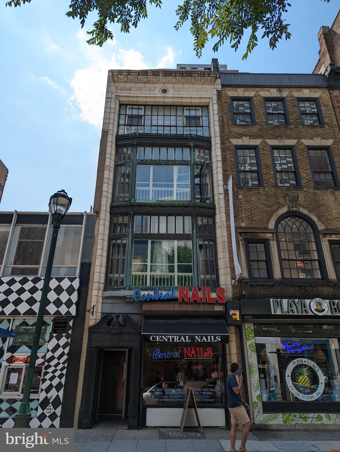 1,100 +/- SF of ground-floor retail space. Located on high traffic block in Rittenhouse. Large retail store front window. Frontage: 16’. Located steps from Rittenhouse Square, and close to the Market Street business district, with several recently completed and under construction high-density residential development projects. The neighborhood is Center City’s most expensive and exclusive. With an abundance of high-end luxury apartments, some of the best fine dining in the city, and an expansive amount of luxury retailers can be found here.