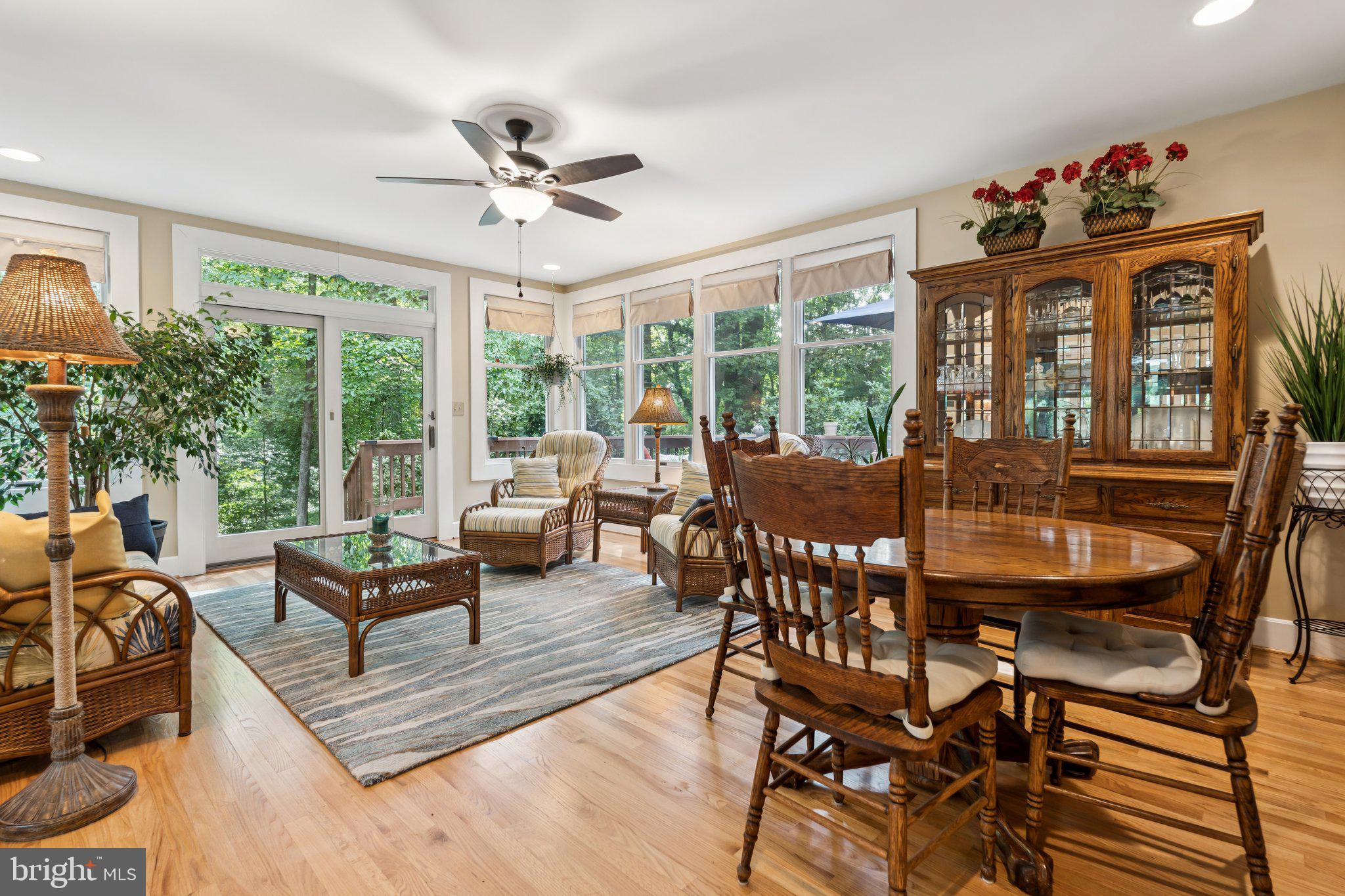 Welcome to this stunning 4-bedroom, 3.5-bath colonial tucked away on a quiet court in the sought-after Fox Bow neighborhood of Bel Air. Backing to the peaceful wooded views of Winters Run, this home offers the perfect blend of privacy, space, and thoughtful upgrades—including a rare three-story addition that adds incredible living area and natural light throughout.
Step onto the charming front porch and into a spacious, well-maintained home designed for both everyday comfort and elegant entertaining. The updated kitchen features granite countertops, stainless steel appliances, a built-in planning desk, and sliders that lead to a spacious deck—perfect for dining al fresco. The kitchen flows seamlessly into the cozy family room, complete with built-in shelving and a gas fireplace for relaxed evenings at home.
The sunroom, part of the beautiful addition, is a true showstopper—surrounded by windows and opening to a screened porch that overlooks the incredibly private backyard and lush natural setting.
Upstairs, the spacious primary suite (also part of the addition) is a serene retreat with cathedral ceilings, abundant natural light, a walk-in closet, and a beautifully appointed en suite bath with double vanity and walk-in shower. Three additional bedrooms and a full hall bath provide ample space for family, guests, or a home office.
The finished lower level offers even more versatility with a recreation room, full bath, cedar closet, and an impressive workshop with a walk-out exit—ideal for hobbyists, crafters, or additional storage.
Located just minutes from shopping, dining, and top Harford County schools, and offering an easy commute to APG or downtown Baltimore, this exceptional home truly has it all.
Don’t miss your opportunity to enjoy comfort, space, and nature in one of Bel Air’s most desirable communities!