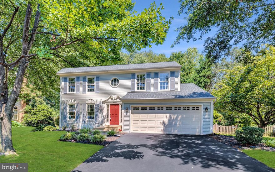 OPEN HOUSE CANCELLED. Welcome Home to Centre Ridge! This 4 Bedroom, 2 Full Bath, 2 Half Bath + 2 Car Garage home has been lovingly cared for.  The main level has upgraded maple hardwood flooring & stair treads. Spacious rooms with a modern and open floor plan.  Large and Light Filled Kitchen with an island that opens up to the sunroom with vaulted ceilings and large windows on every side. Granite Counters, Stainless Steel Appliances, and 42" wood cabinets. The family room off of the kitchen is incredibly spacious and also features a gas fireplace.  The patio and yard are easily accessed from the the sunroom. The upper level features 4 bedrooms and 2 full bathrooms with hardwood throughout the top level. The Primary Bedroom features a vaulted ceiling, double vanity, separate tub, and shower with an upgraded mosaic tile accent. In addition, the laundry is conveniently located on the bedroom level. The lower level has a large recreation room and a den, storage/utility room, and powder room. The Den is great for a home office or as an exercise room. Great architectural details include tasteful decorative columns in the dining room, crown molding, chair rail molding, brushed nickel hardware, recessed lighting, and updated light fixtures throughout. Fresh & neutral paint. Nest Thermostat is included. New Roof in 2018 (GAF Architectural Shingles), Hot Water Heater 2016. 5-Zone Sprinkler System. This home is located in the sought after Centre Ridge neighborhood where you have access to the Pool, Fitness Center, Community Center, Tennis Courts, and Tot Lots. Prime location close to Dulles Airport, 66, 28, 29 & Fairfax County Parkway. Only minutes away from countless restaurants and shops. Truly a great place to call home.  Schedule your showing today!