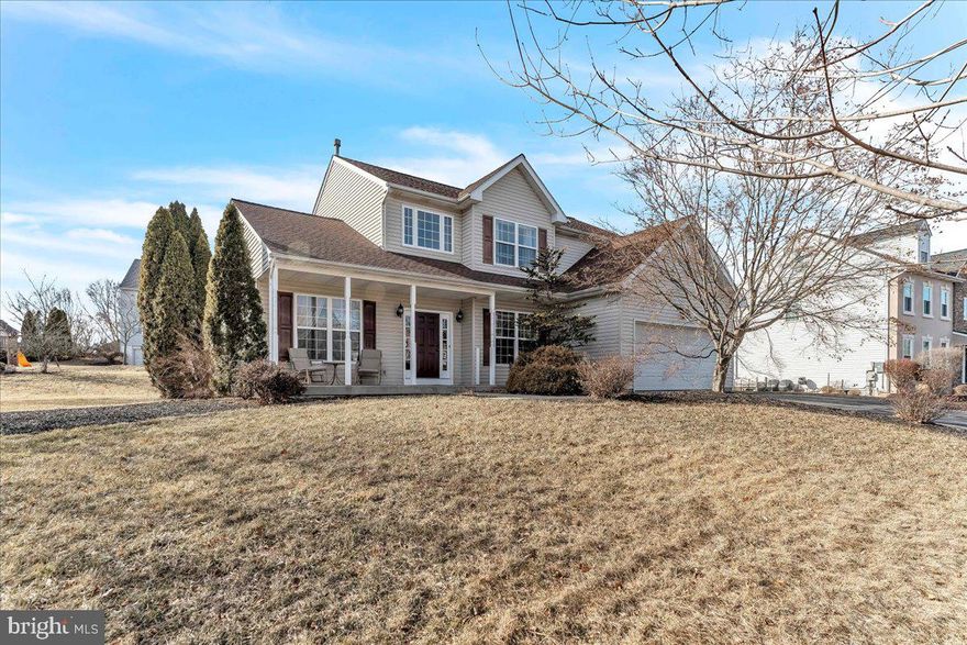 Move in condition colonial in sought after Summer Hill!  Home features two story entrance foyer, home office/den,  living room, formal dining room, first floor family room with gas fireplace, spacious kitchen with breakfast area and sliding doors to deck, mudroom/laundry room with access to large garage. Upstairs you will find a huge master bedroom  with master bath featuring large tub and tile shower and also walk in closet.
There are also 3 large bedrooms and a hall bath. Basement is very nicely finished with a bar area , work out room and utility room.  Other amenities include gas heat , central air and 200 amp electric service.