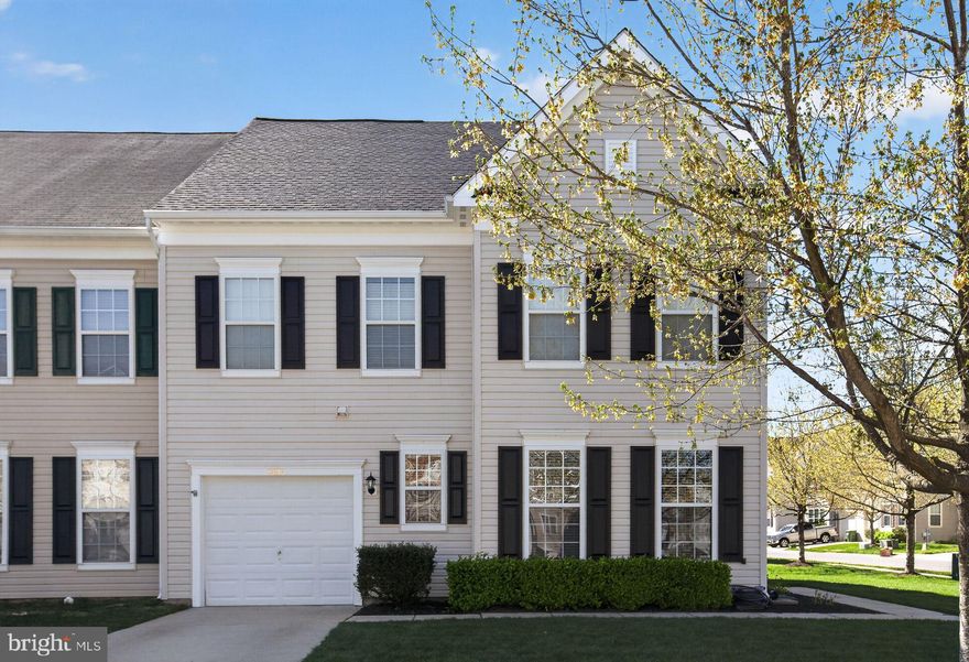 Welcome to this rare 30-foot-wide end-unit townhome offering the space, upgrades, and lifestyle today’s buyers are searching for. Ideally located just minutes from shopping, dining, waterfront recreation, and only 15 minutes to Naval Air Station Patuxent River, this home blends convenience with comfort. The light-filled main level features hardwood floors throughout, a formal dining area, and a spacious family room with a cozy gas fireplace, all flowing into an open kitchen with granite countertops, stainless steel appliances, a gas stove, and an oversized island—perfect for entertaining.
Upstairs, you’ll find three generously sized bedrooms, including a standout primary suite with two walk-in closets and a fully renovated spa-inspired bathroom featuring a soaking tub, glass shower, dual vanities, and modern backlit mirrors. The top-level loft with its own full bath offers flexible space for a guest suite, office, or gym. As an end unit, enjoy added privacy and outdoor space—plus peace of mind with a newer roof, HVAC, A/C, and water heater. Community amenities include a pool, tennis courts, clubhouse, and walking paths. ✨ Spacious, upgraded, and ideally located—this home truly stands out.  Come take a tour of your new home.