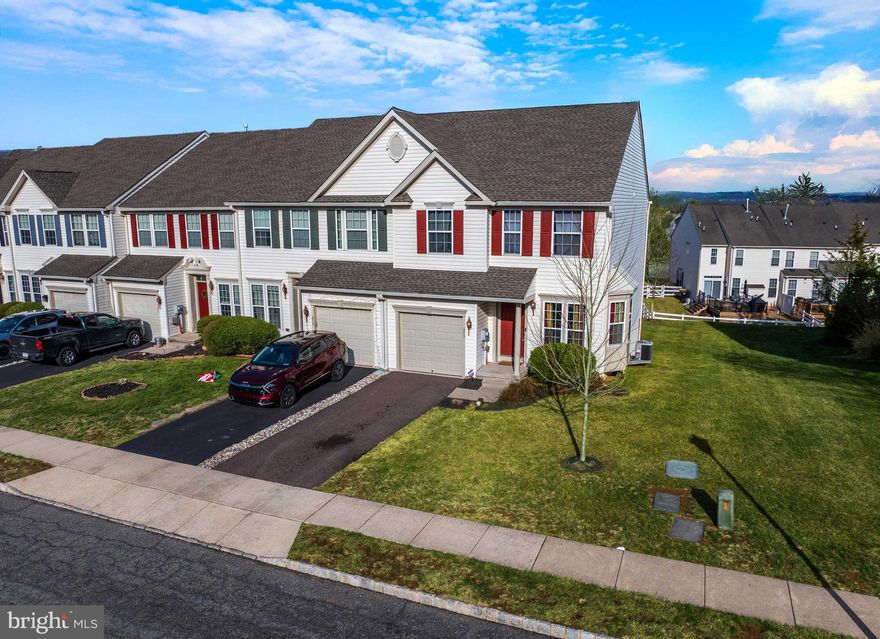 Move In Ready! ! Ideally located in Coventry Glen, Chester County, 3 Bedroom 2.5 Bath END UNIT Townhome with a One Car Garage AND a Walk-Out Finished Basement.  Coventry Glen is a wonderful townhome community conveniently located in Owen J. Roberts SD.  The Interior of the Home has been Professionally Cleaned and Completely Freshly Painted throughout.  The main level when entering the home opens to 9 Ft. Ceilings and hardwood flooring that carries through the living room, dining room, kitchen, family room and half bath.  Gorgeous Eat-In kitchen with a  Breakfast Bar accented with 42" cabinets, granite countertops and appliances that include a built-in oven/microwave/dishwasher.  Additionally, the Kitchen Refrigerator is included. The Kitchen opens to a wonderful family room where many happy hours will be spent relaxing.  Main level Half Bath & Coat Closet with easy access to the One Car Garage. The Upper Level has 3 Bedrooms & 2 Full Baths, Laundry Room with a Utility Tub and Hallway Linen Closet.  The Primary Bedroom has a Vaulted Ceiling with a generous sized Walk In Closet. The Primary Bath has a Double Vanity, Soaking tub, Separate Shower with Tile Flooring. The Two Additional Bedrooms share a Hallway Bath. To complete this home, there is a Walk Out Finished Basement with a large storage room plus utility room.  Newer Roof. This home has a fabulous floorplan, location, amenities and community.  Clear your schedules to see this warm & inviting home! Available for Quick Settlement! Room Measurements are estimated and not to relied upon and should be verified by the buyer's professional contractor.